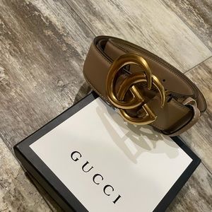 Gucci Belt Nude NWOT ❌FLASH SALE-NO OFFERS❌